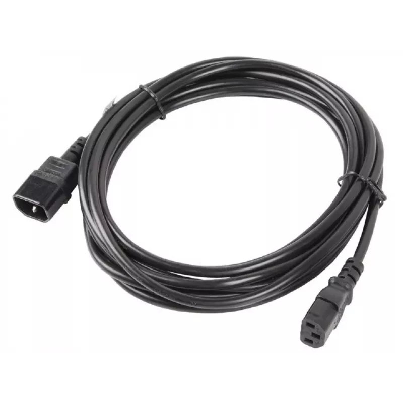 Lanberg C13-C14 VDE, 5m Kabel Stromverteiler (ca-c13e-11cc-0050-bk)