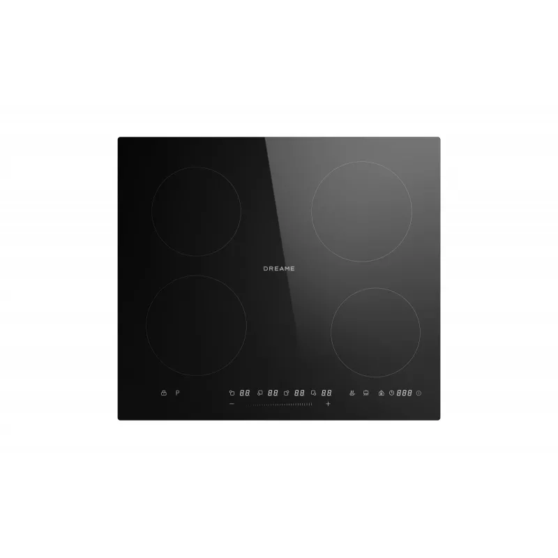 Einbau-Induktionskochfeld Dreame EZ40Pro, schwarz, 580×510 mm