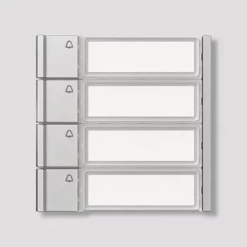 Siedle Ruftaste TM 700-4-0 SM Silber-metallic (210011975-00)