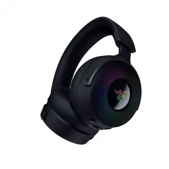 Razer Kraken V4 Pro Headset Kabelgebunden & Kabellos Kopfband Gaming USB Type-A Bluetooth Schwarz