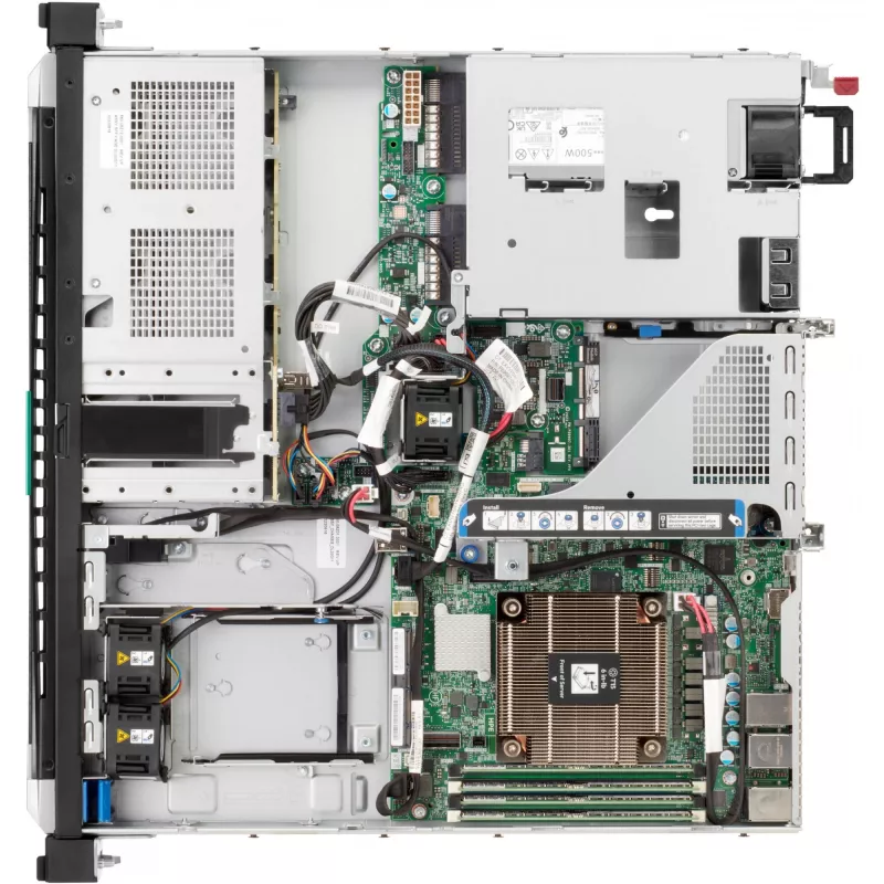 HPE ProLiant DL20 Gen11 E-2434 3,4 GHz 4c 1P 32 GB-U 4SFF 2x480 GB SATA SSD 800 W PS EU Server