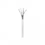 Wentronic Goobay CAT 6 Netzwerkkabel, S/FTP (PiMF), Grau, 100 m - CCA Kupfer-Mix, AWG 23/1 (massiv), LSZH (93956)