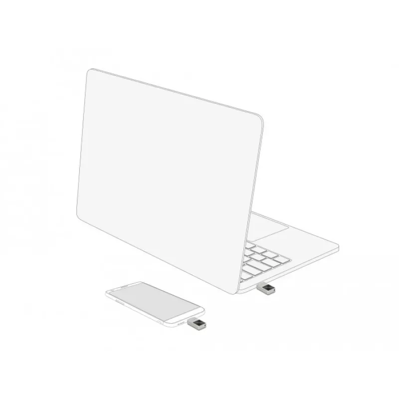 USB-Flash-Laufwerk DeLOCK 64 GB USB-C 3.2 Gen 1 Mini Metallgehäuse