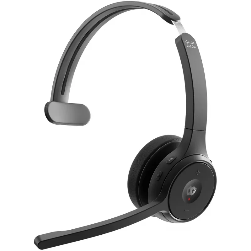 721 Wireless Single ON-EAR Headset USB-A BUNDLE-CARBON Schwarz