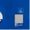Oxford College Notebook A4+ 220 x 295 mm 80 Bl. kariert mit Rand L
