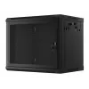 Wandmontierbarer Schrank LANBERG WF01-6409-23B 9U, 60 kg, IP20, 600×450×512 mm, schwarz