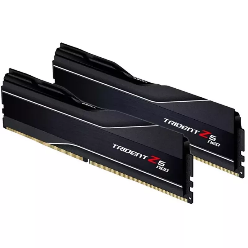 DIMM 64 GB DDR5-6000 (2x 32 GB) Dual-Kit, Arbeitsspeicher schwarz, F5-6000J3238G32GX2-TZ5N, Trident Z5 NEO, AMD EXPO