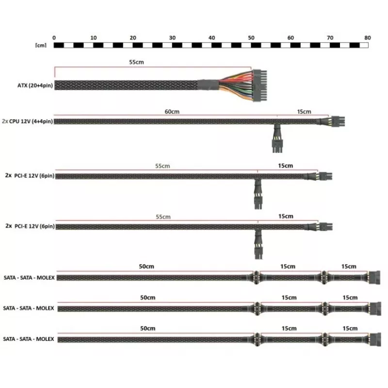 Netzteil Rebeltec RBLZAS00019 500W