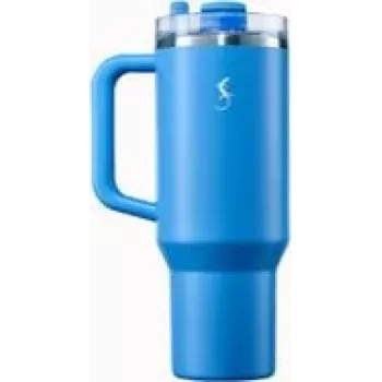 Thermobecher Lurch DE55240979 1,2 L doppelwandig Edelstahl, blau