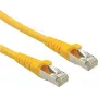 Roline - Patchkabel - RJ-45 (M) auf RJ-45 (M) - 1,5 m - SFTP, PiMF - CAT 6a - Gelb