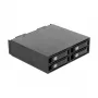5.25? Wechselrahmen für 4 x 2.5? U.2 NVMe SSD mit abschließbaren Trays
