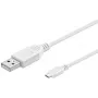 Microconnect USBABMICRO5W USB-Kabel USB 2.0 5 m USB A Micro-USB B Weiß