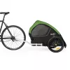 Hundetransportbox BURLEY Tail Wagon BU-947108 — weiche Hundetransportbox, Schwarz/Grün