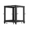 Rack-Gehäuse LANBERG Open Rack OR01-6112-B 12U 600x600 verstellbar schwarz