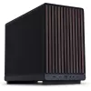 PC-Gehäuse Lian Li A3-mATX Micro Tower — Micro-ITX/Micro-ATX, Wood & Schwarz, unterstützt ATX/SFX/SFX-L-Netzteile