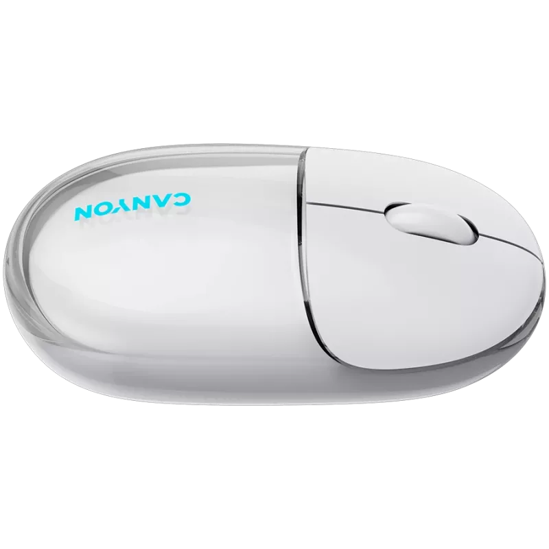 CANYON Maus OnClick 24 BT/ Wireless Transparent/Weiß