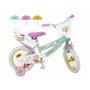 Kinderfahrrad Toimsa 12” Swinka Peppa grün – 12-Zoll-Rad, Einganggetriebe, mit Stützrädern kompatibel