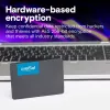 SSD-Festplatte Crucial 4 TB 2,5 Zoll SATA 3D NAND CT4000BX500SSD1