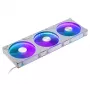 Phanteks D30-140 140mm Weiß PWM Gehäuselüfter 3er-Pack — 140x30 mm, 250–1800 U/min, FDB
