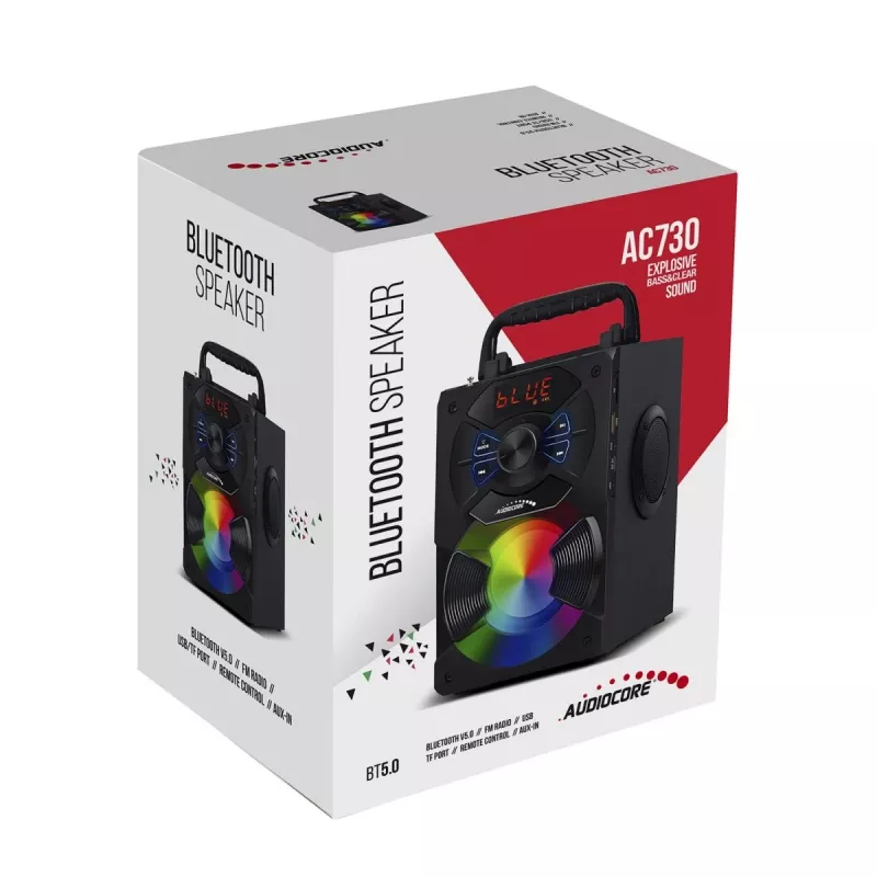 Bluetooth-Lautsprecher Audiocore AC730, Schwarz