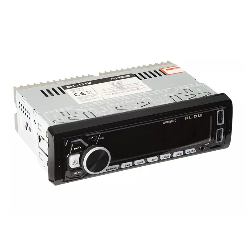 Autoradio BLOW AVH-8890 FM 45W mit Bluetooth, USB, AUX und LCD-Anzeige