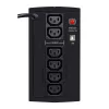 EVER DUO 850 AVR USB - USV - AC 230 V - 550 Watt - 850 VA - Einphasig - 2 x Bleisure 5 Ah - USB - Ausgangssteckdosen: 6