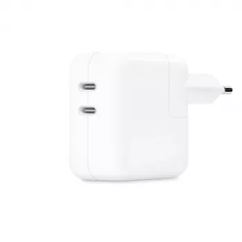 Mobiles Ladegerät Apple MW2K3ZM/A 2 USB Type-C Ports Weiß