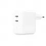 Mobiles Ladegerät Apple MW2K3ZM/A 2 USB Type-C Ports Weiß