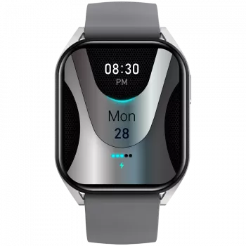 Canyon Chatter SW-58 CNS-SW58SS Smartwatch, 1,8″ IPS, BT-Telefonie, silbergrau