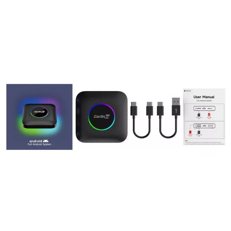 CarlinKit CPC200-Tbox Ambient Wireless Adapter 8GB/128GB Schwarz