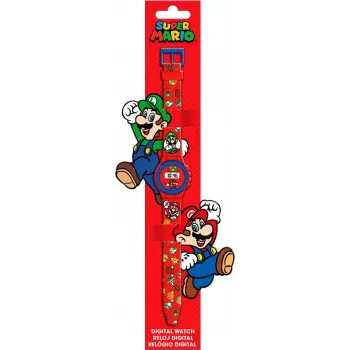 Kids Euroswan Armbanduhr Super Mario — analoge/digitale Kinderuhr, Modell GSM4234
