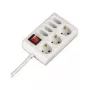 Hama 00108848 Stromverlängerung 1,4 m 7 AC-Ausgänge Weiß