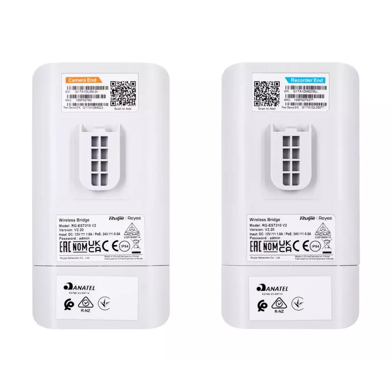 Ruijie Networks RG-EST310 V2 Wireless Access Point 867 Mbit/s Weiß Power over Ethernet (PoE)