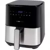 Clatronic FR 3782 H, Heißluftfritteuse, 5 l, 80 °C, 200 °C, Einzelbild, Schwarz, Edelstahl