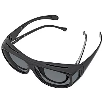 Sonnenbrille WEDO 271 48599 Oval, Wrap-around, Unisex, polarisierende Gläser, Überbrillen-Design