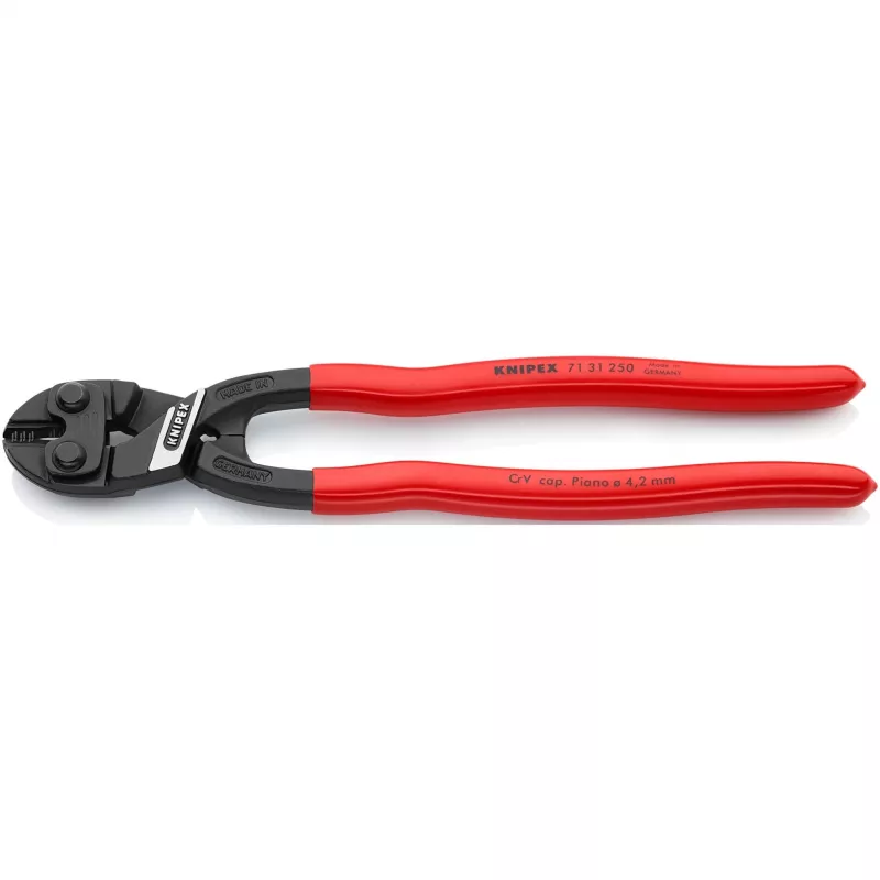 compact-Bolzenschneider CoBolt XL 71 31 250, Schneidezange Rot, Länge 250mm