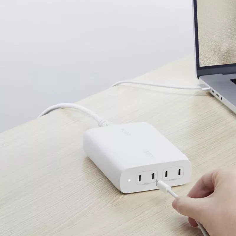 Belkin WCH010VFWH Ladegerät für Mobilgeräte Weiß Innenbereich