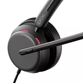 EPOS IMPACT 860 ANC Headset Kabelgebundenes Kopfband Headset Office/Call Center USB Typ-C Schwarz