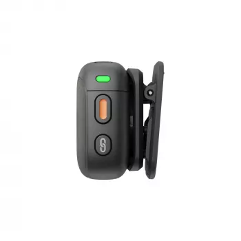 Drahtloser Bodypack-Sender DJI MIC 3 – kompakter tragbarer Mikrofonsender, Schwarz/Grau
