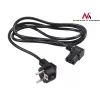 Power cable angled 3 pin plug 5M EU MCTV-804
