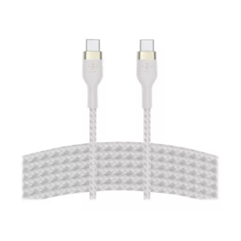Belkin BOOSTCHARGE PRO Flex USB-Kabel 3 m USB 2.0 USB C Weiß (CAB011BT3MWH)