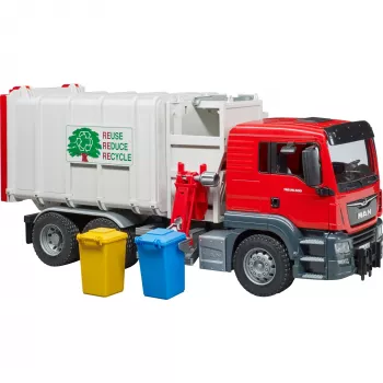 Bruder Man Seitenlader-Müllwagen 2-4 - Alter 5-7