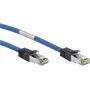 Goobay CAT 8.1 Patchkabel, S/FTP (PiMF), Blau, 1 m - LSZH Halogenfrei, Kupfer AWG 24 (45659)