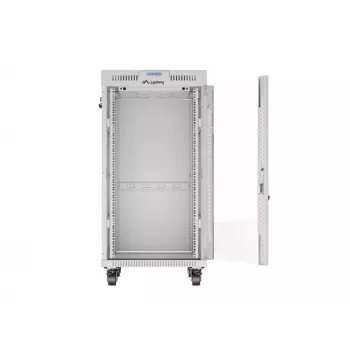 Standschrank LANBERG FF01-6822-12SL 22U freistehend, 1233×600×800 mm, IP20, 1200 kg
