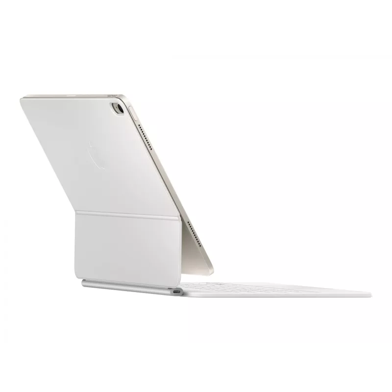 Apple Magic Tastatur QWERTY Englisch Weiß mit Trackpad
