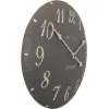 NeXtime klok 3084gs London Arabic, Ø34,5cm, Wand, Grau/Weiß