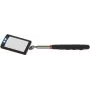 ChiliTec Teleskopspiegel LED-Beleuchtung Länge 28-88 cm Spiegel 65x40 mm (22103)