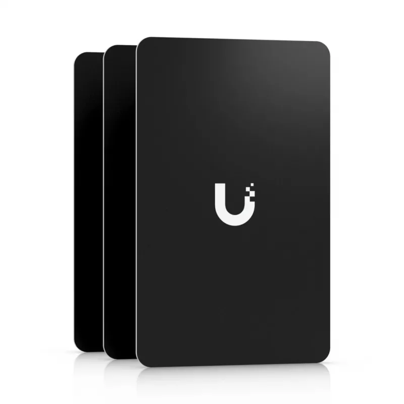 Ubiquiti UniFi Access Card UA-CARD-B-100, 100er-Pack NFC-Karten, Schwarz (UA-CARD-B-100)
