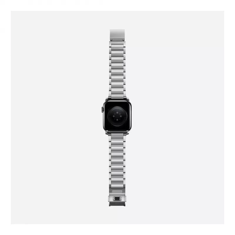 Band Nomad NM1A4HSXS0 für Sportuhr, Edelstahl, Silber, Breite 35 mm, 108,9 g