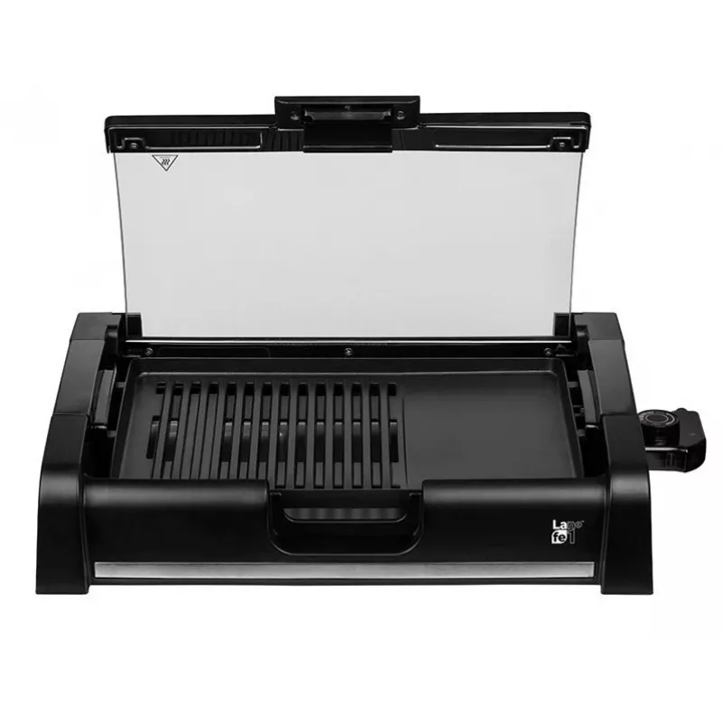 Lafe GRL-003 Elektrischer Kontaktgrill mit Deckel, 1650 W